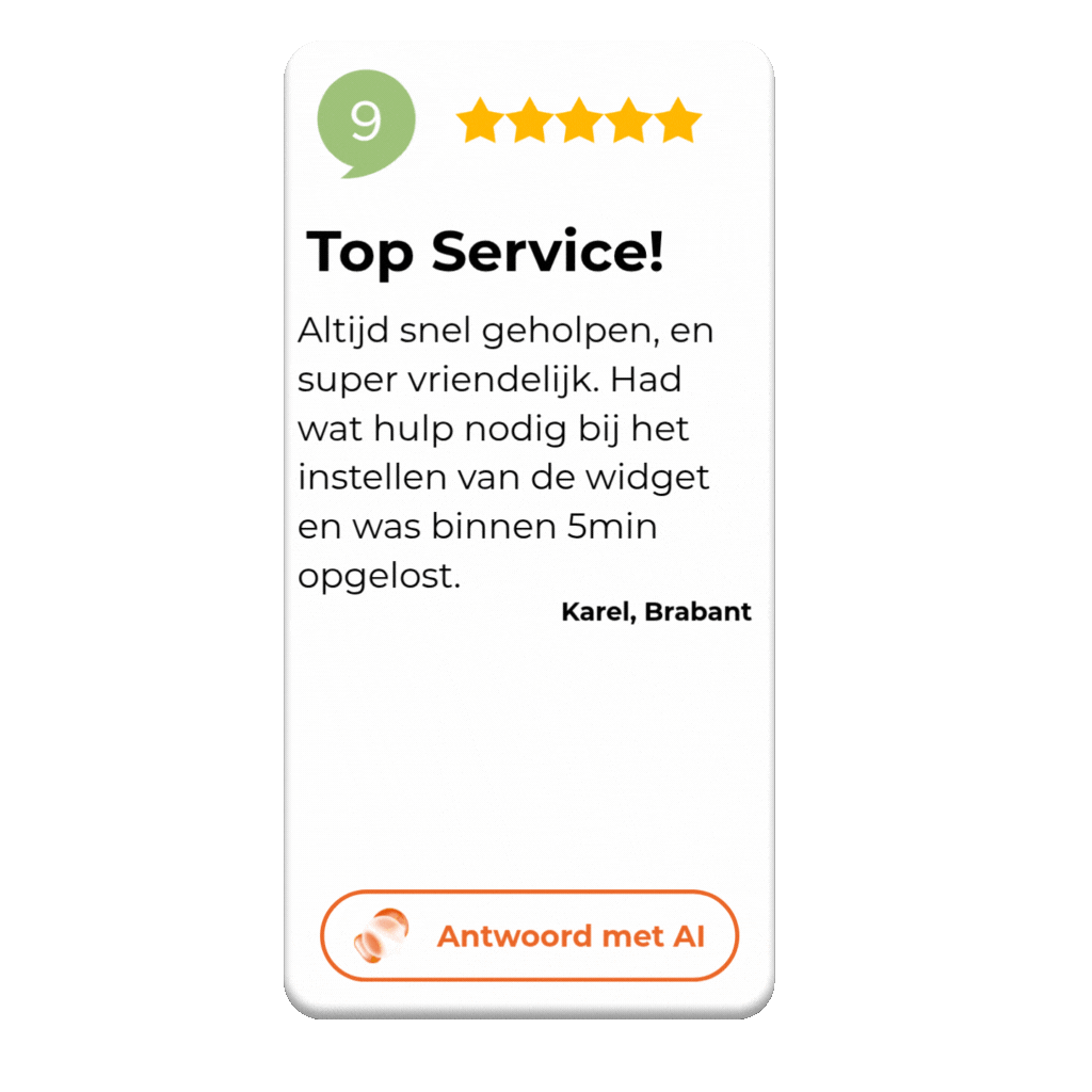 AI Respond — automatische suggesties voor reacties op reviews